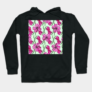 Flowers and leaves pattern Hoodie